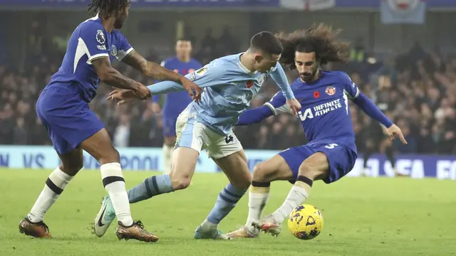 Foto: Melihat Laga Sengit Chelsea vs Manchester City, 8 Gol Tercipta