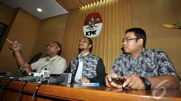 KPK menduga ada transaksi mencurigakan atau tidak wajar yang dilakukan Budi Gunawan, Jakarta, Selasa (13/1/2015). (Liputan6.com/Miftahul Hayat)