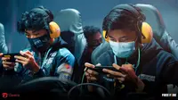 EVOS Sports saat bertanding di Free Fire Continental Series 2020. (Foto: Garena)