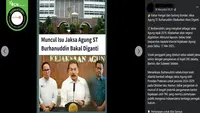 Ragam Hoaks Seputar Jaksa Agung, Diminta Jemput Jokowi hingga Pengangkatan Mahfud Md
