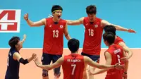 Kejuaraan Voli Asia 2017: Korsel Juara Grup E 8 Besar