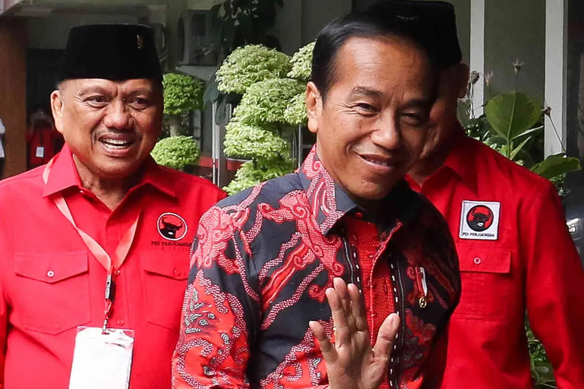 Jokowi Hadiri Rakernas PDIP