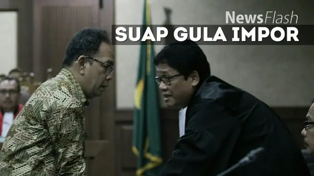 Penyuap mantan Ketua DPD RI Irman Gusman, Xaveriandy Sutanto, divonis majelis hakim Pengadilan Negeri Padang 4 tahun 6 bulan penjara. 