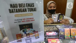 Harga Emas Pegadaian Hari Ini 23 Oktober 2026 Turun, Cek di Sini