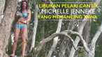 Video tingkah lucu Michelle Jenneke pelari cantik seksi Australia kala menjalani liburannya