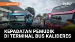 2.000 LEBIH PEMUDIK TELAH DIBERANGKATKAN MELALUI TERBUS KALIDERES