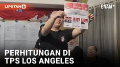 Caleg artis dan paslon 03 unggul sementara di TPS Los Angeles, Amerika Serikat. Penghitungan hari pertama berlangsung relatif singkat, dengan jumlah pemilih yang hanya 20 persen dari total daftar pemilih tetap. Selengkapnya dilaporkan tim VOA.