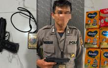 Nyamar jadi Polisi Bersenjata, Maling Spesialis Minimarket Tak Berdaya saat Ditangkap