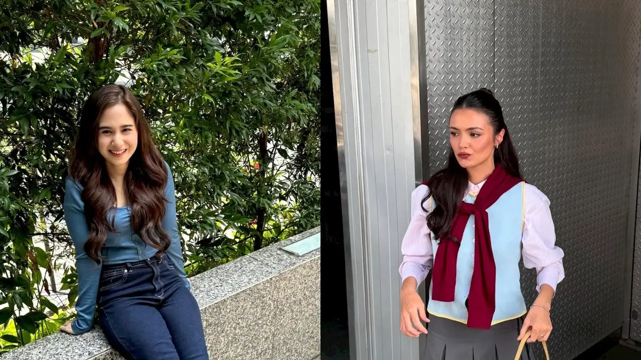Inspirasi Padu Padan Sepatu Mary Jane Merah ala Amanda Rawles dan Tissa Biani