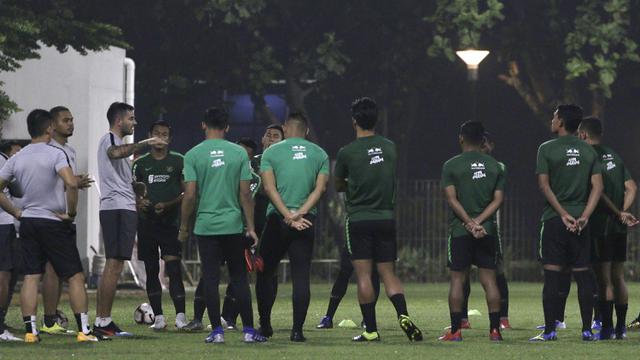 Latihan Timnas Indonesia