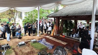 Situasi Terkini TPU Karet Bivak Jelang Pemakaman Guruh Soekarnoputra