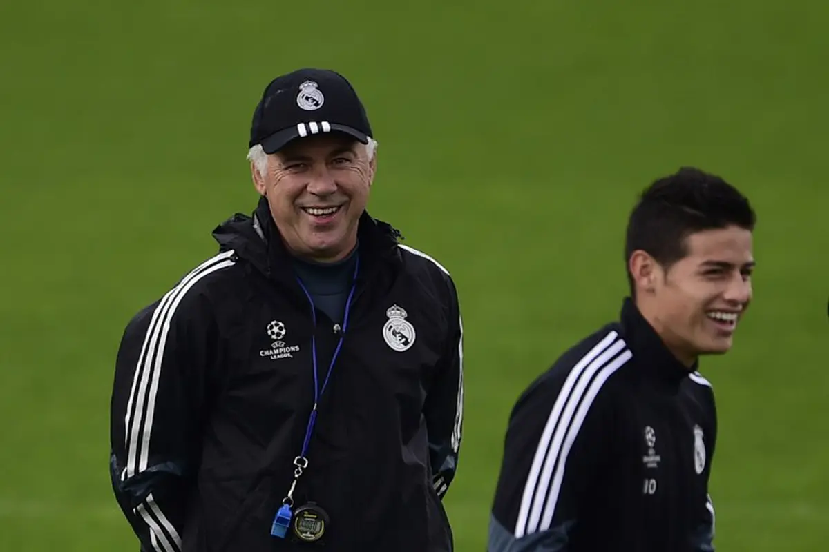 Carlo Ancelotti- James Rodriguez