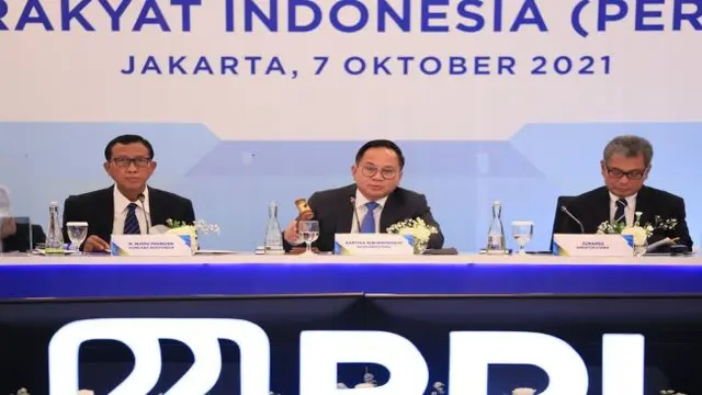 RUPSLB PT Bank Rakyat Indonesia Tbk (BRI) pada Kamis, (7/10/2021) (Dok: Istimewa)