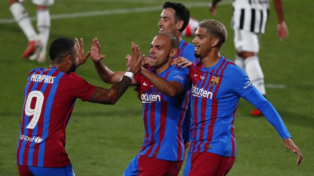 Foto: Setelah Berpisah dengan Messi, Barcelona Mampu Tumbangkan Juventus 3-0