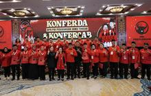 Megawati Pimpin Konferda PDIP Jateng, Dolfie OFP Terpilih Jadi Ketua