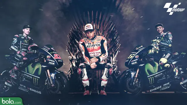 Duel para kandidat juara MotoGP.