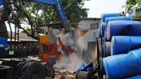 59 Bangunan Ditertibkan untuk Proyek Sodetan Ciliwung