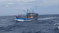 Kementerian Kelautan dan Perikanan (KKP) kembali menangkap 3 kapal ikan asing berbendera Malaysia jelang akhir tahun. Foto: KKP