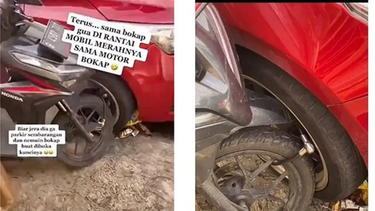 8 Potret Pelaku Parkir Sembarangan Diserang Balik oleh Orang yang Kesal