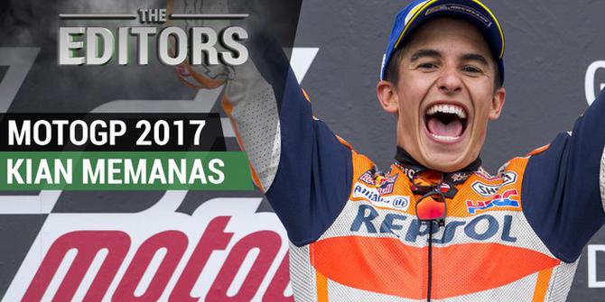 VIDEO: Marquez Juara Paruh Musim, MotoGP 2017 Kian Memanas