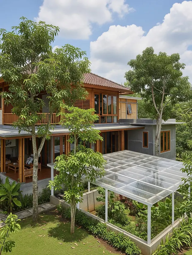 Ide Desain Rumah Semi Permanen yang Tetap Nyaman untuk Keluarga Besar