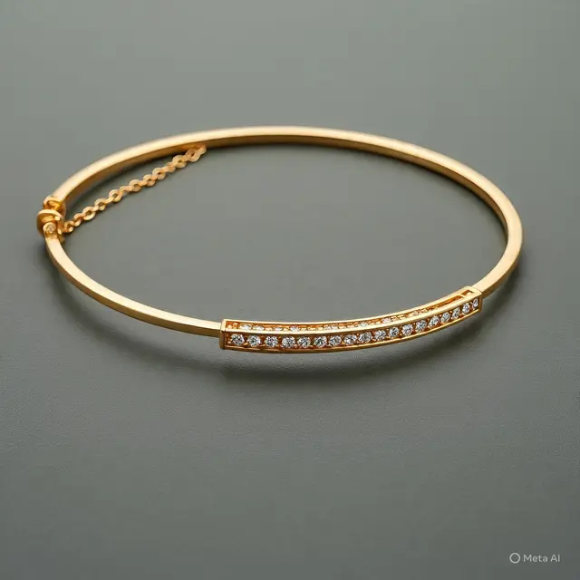 Gambar Model Gelang Emas Terbaru