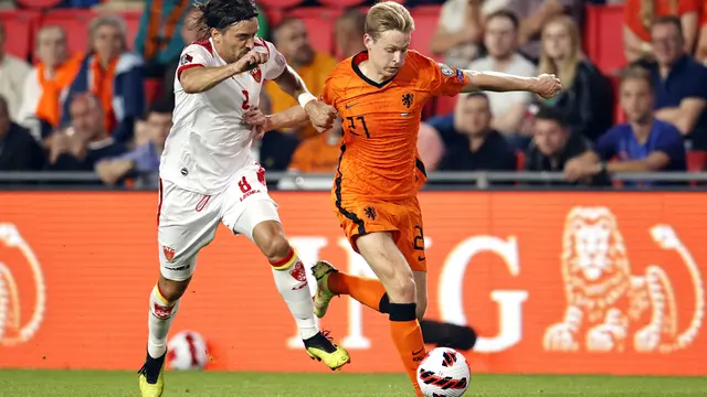 Belanda vs Montenegro