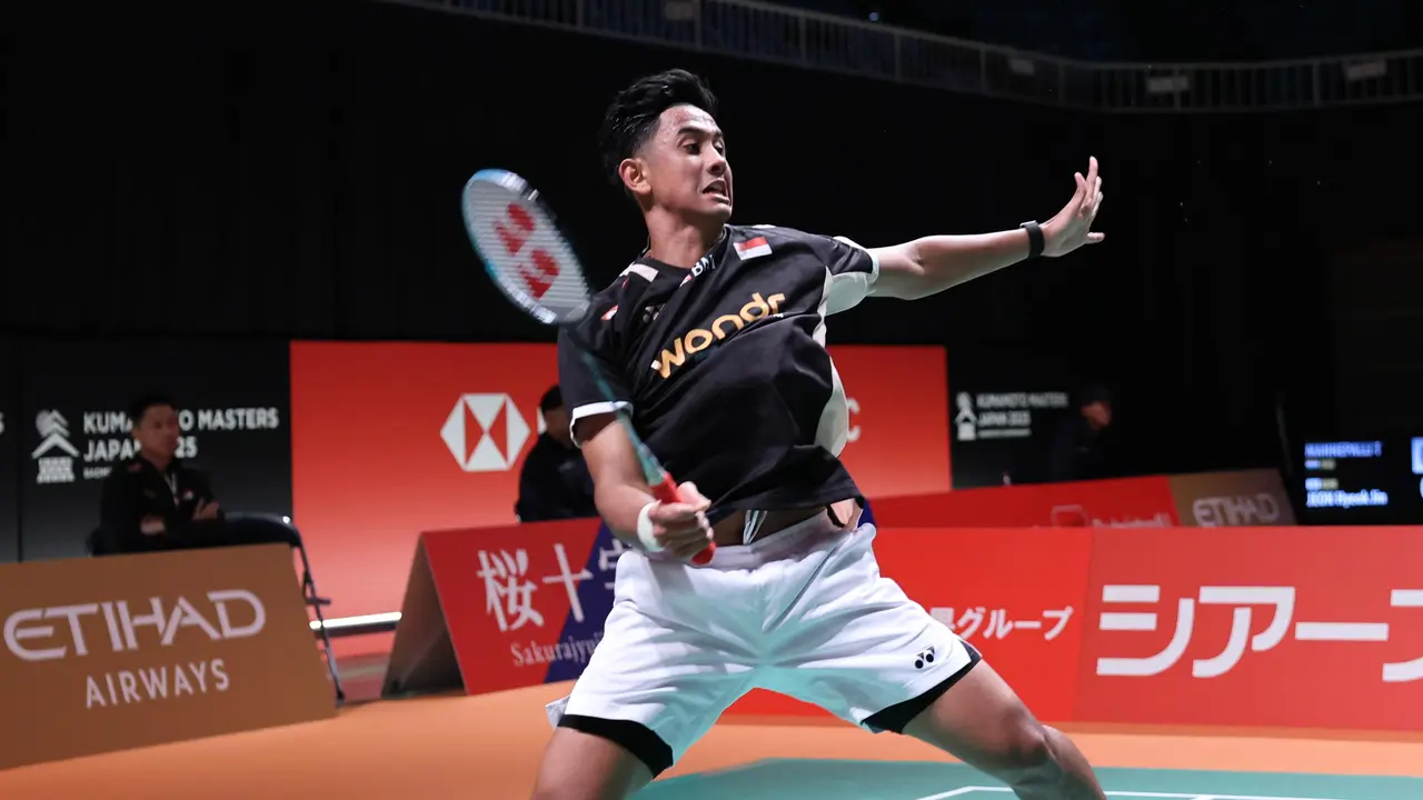 Alwi Farhan - Kumamoto Masters 2025 - Bulu Tangkis