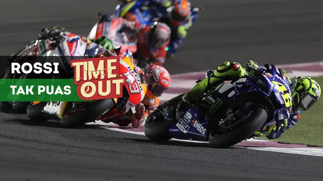 VIDEO: Valentino Rossi Merasa Dovizioso dan Marquez Jauh Lebih Unggul