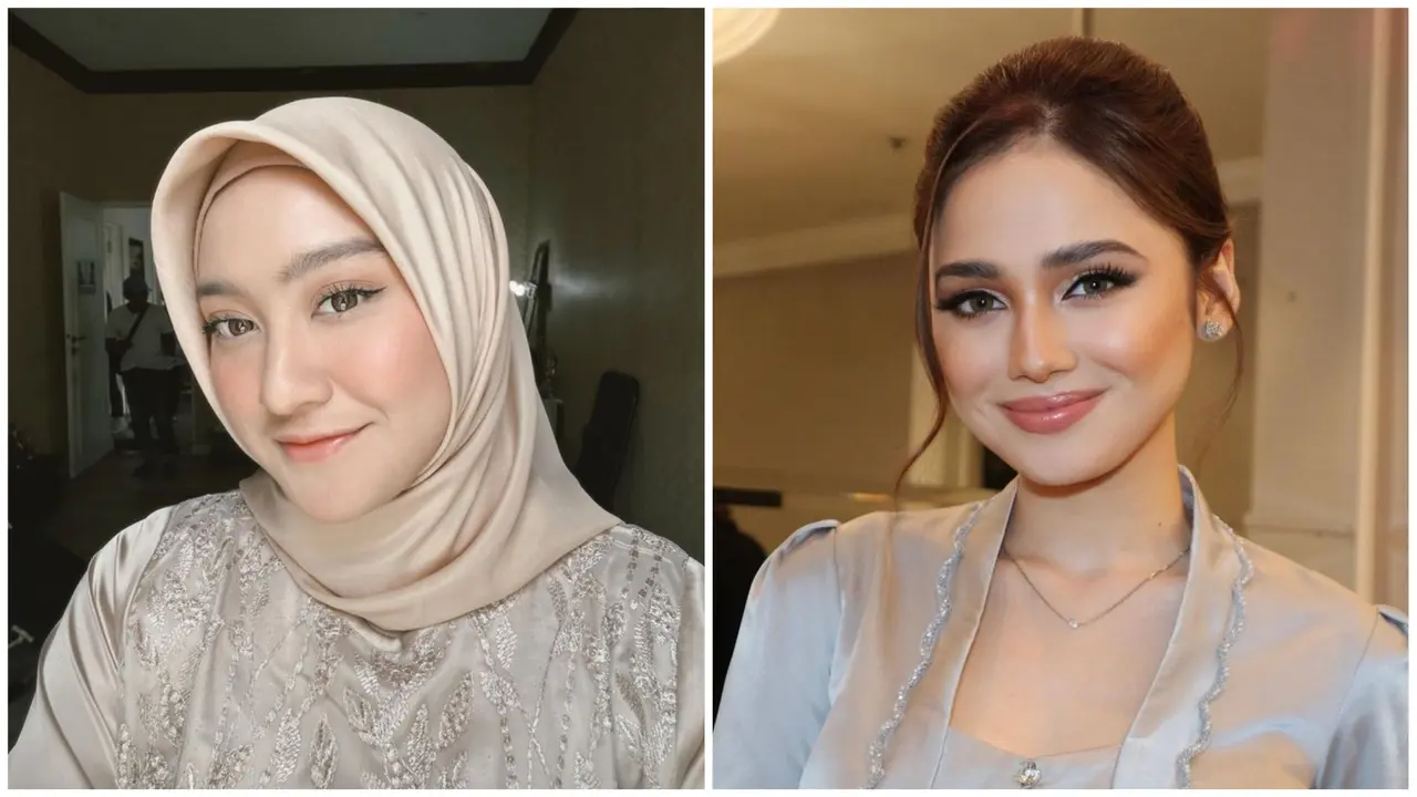 Salshabilla Adriani bagikan momen kompak dengan Syifa Hadju di lokasi syuting sinetron Bidadari Surgamu (Foto: instagram salshabillaadr/syifahadju)