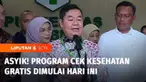 Hari ini program cek kesehatan gratis dimulai bagi Anda yang akan berulang tahun. Jadi semua masyarakat bisa mengakses program cek kesehatan gratis dengan daftar dulu lewat aplikasi Satu Sehat mobile.