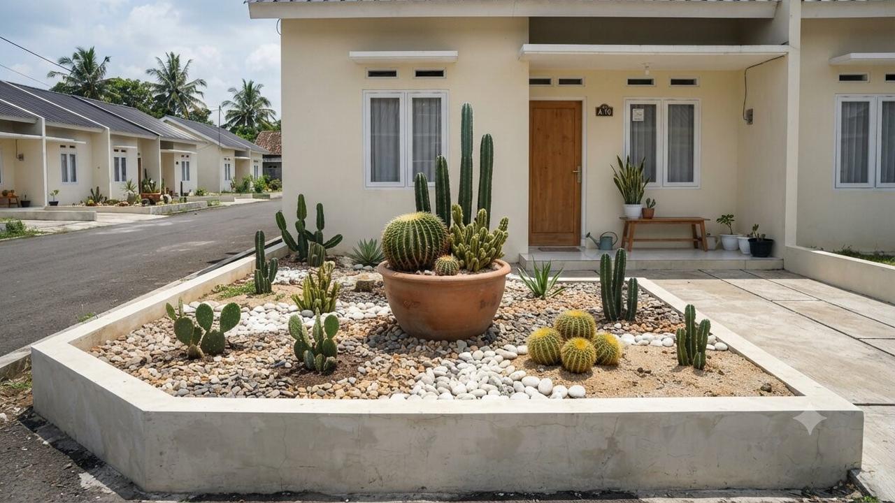 Rekomendasi Tanaman untuk Taman Kering di Rumah Subsidi