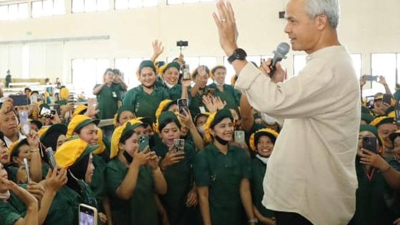 Tembang Cinta dari Buruh Linting untuk Ganjar