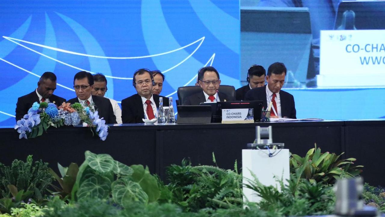 Mendagri Tekankan 3 Poin Penting pada Pertemuan Tingkat Menteri Forum Air Sedunia Ke-10