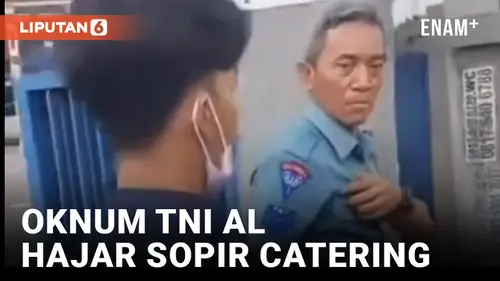 VIDEO: Diduga Kesal Disalip, Oknum Prajurit TNI AL Pukul Sopir Catering di Bogor