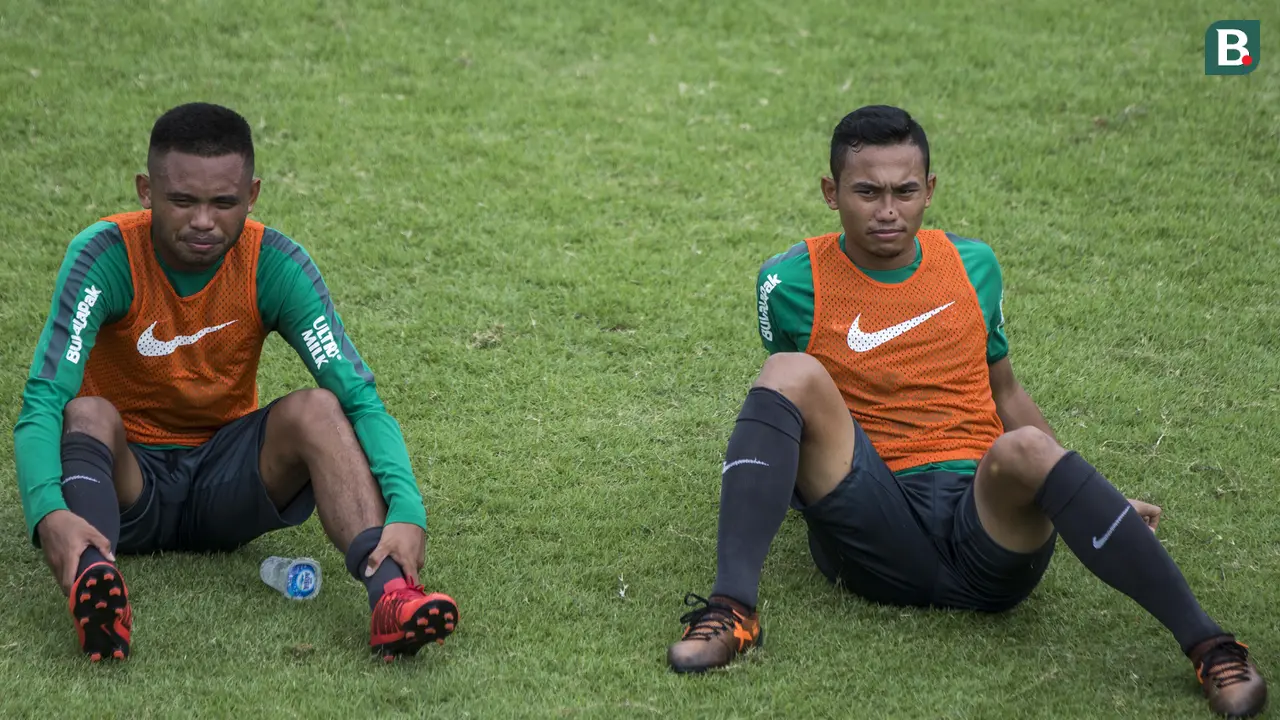 Latihan Timnas Indonesia U-23