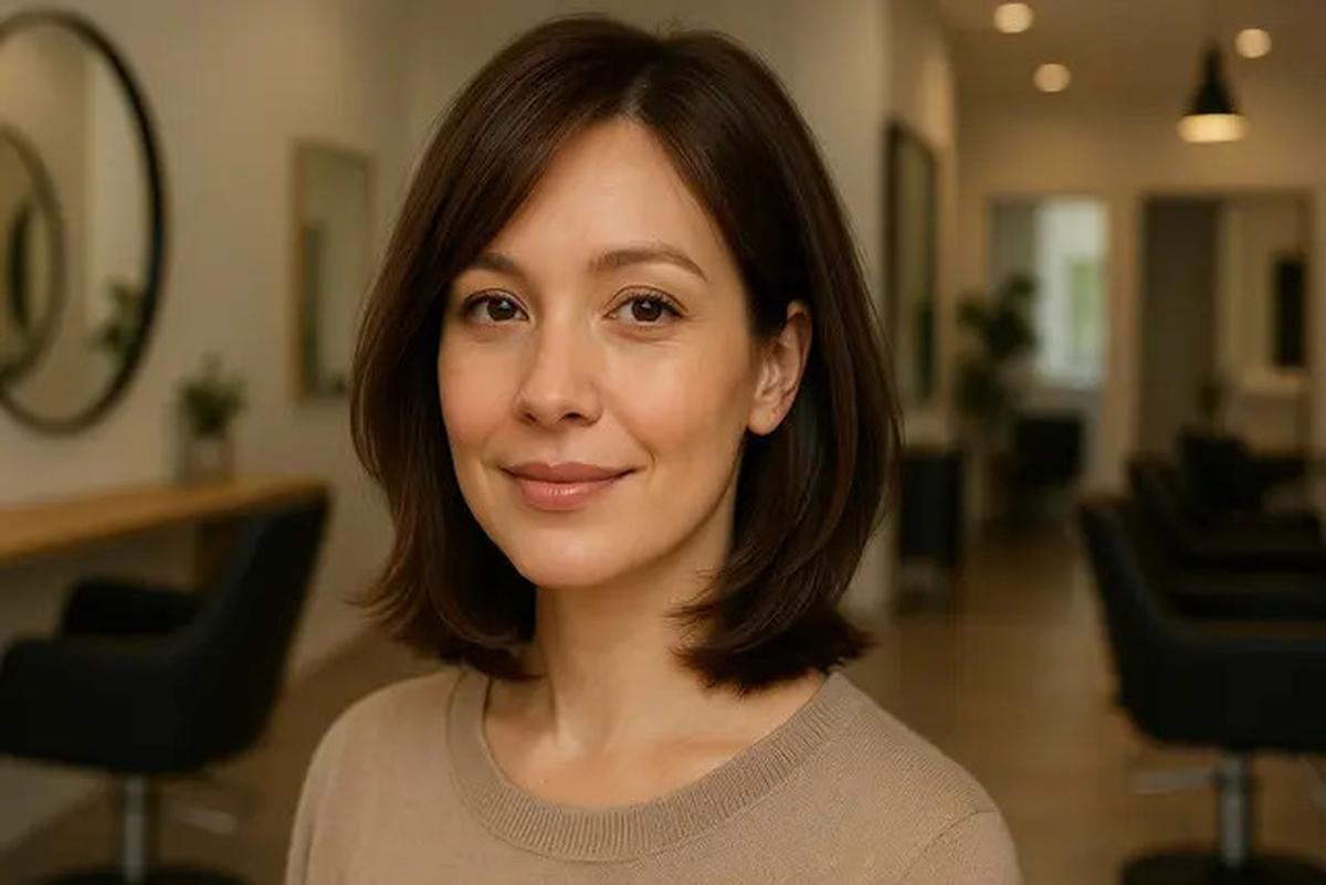 9 Model Rambut Layer untuk Ibu-Ibu Usia 30--40 Tahun agar Wajah Terlihat Tirus, Tampil Fresh di 2025