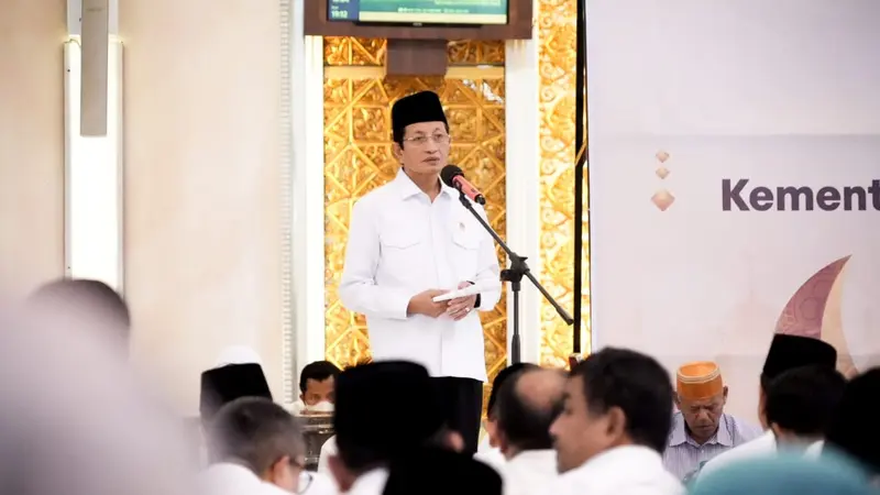 Menteri Agama (Menag) Nasaruddin Umar. (Humas Kemenag)