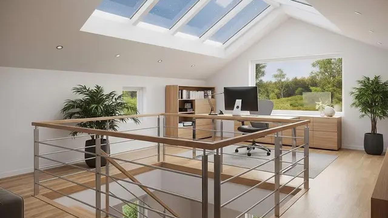 10 Inspirasi Desain Rumah Mezzanine Modern dengan Workspace Cozy di Atas