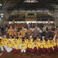 Babak penyisihan tingkat kota/kabupaten DANCOW Indonesia Cerdas di GOR Cipulir. (c) Muhammad Fachri Darmawan/Fimela