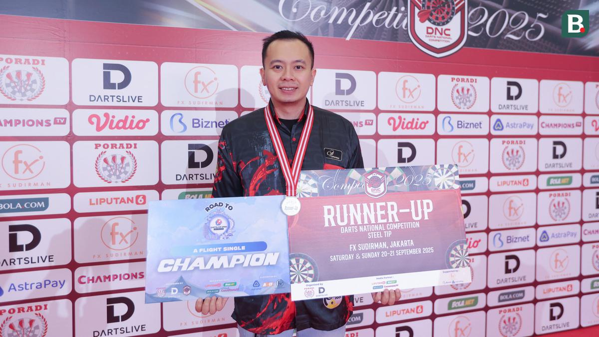 Foto: Jordan Sarana Sabet Gelar Juara Soft Tip Darts National ...