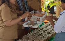 Pelajar SMA 11 Kupang Terima Makan Siang Gratis, Ini Menunya