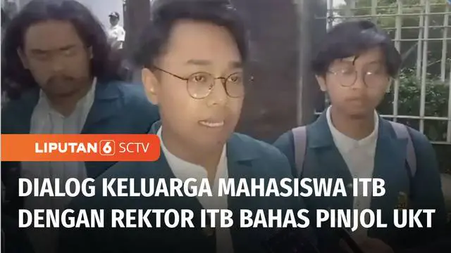 VIDEO: Keluarga Mahasiswa ITB Berdialog dengan Rektor ITB, Bahas Polemik Pinjol untuk Bayar UKT