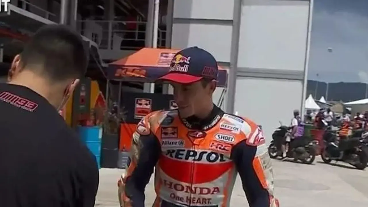 6 Potret Terkini Marc Marquez Usai Kecelakaan, Tangan Kanan Diperban