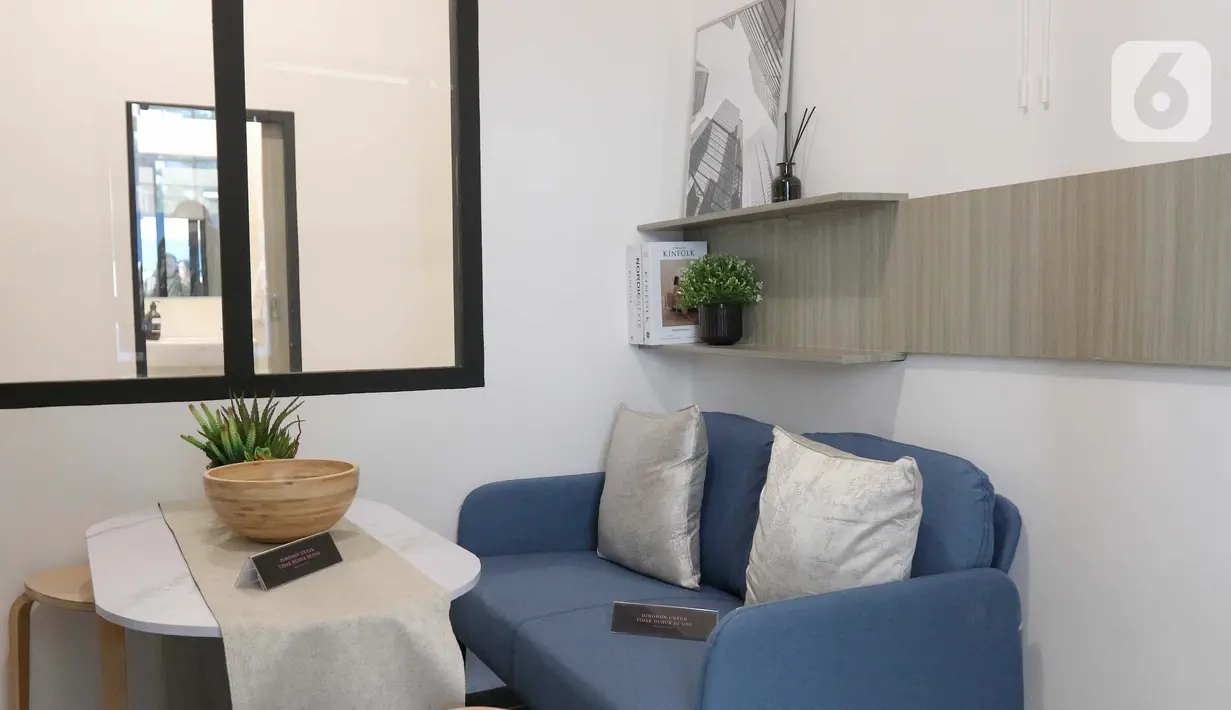Lippo menawarkan dua tipe rumah yang menjadi percontohan, yakni tipe dua kamar tidur dengan luas bangunan 23,4 meter persegi dan satu kamar tidur seluas 14 meter persegi. (Liputan6.com/Herman Zakharia)