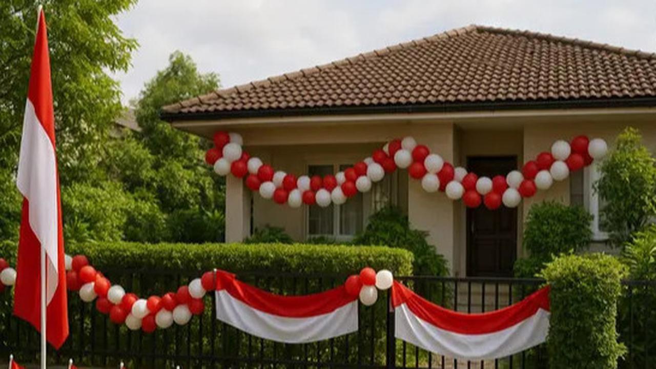 7 Ide Dekorasi Depan Rumah untuk 17 Agustus 2025 yang Murah tapi Tetap Meriah