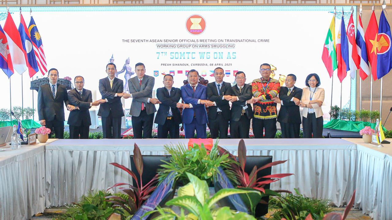 Delegasi Polri Hadiri Pertemuan ASEAN SOMTC Kamboja, Dorong Penanganan Penyelundupan Senjata Api