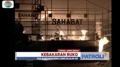 Tiga bangunan ruko di Cimahi, Jawa Barat, ludes dilalap api diduga akibat adanya korsleting listrik.
