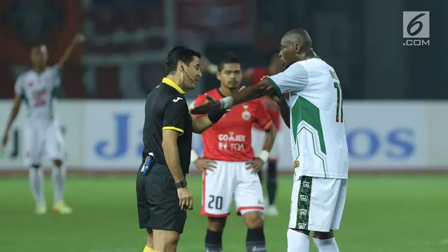 Persija Menang Telak atas PS TNI