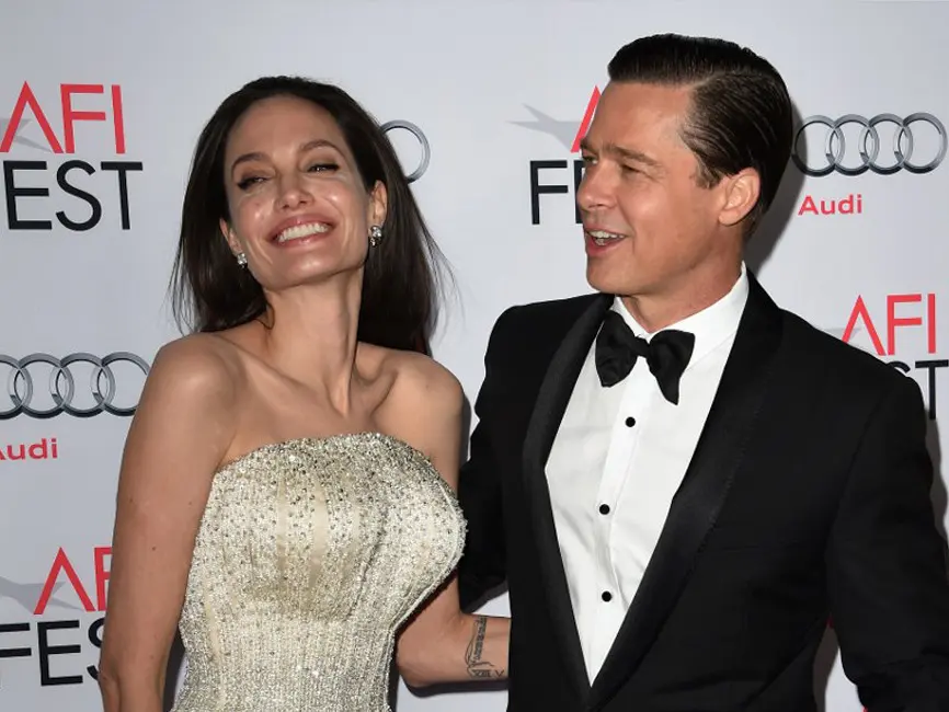 Angelina Jolie dan Brad Pitt (AFP/Bintang.com)